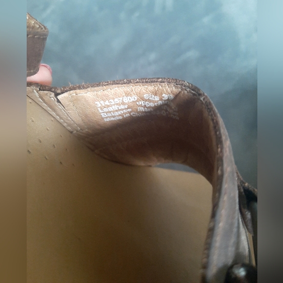 Dansko Brown Leather Sandals - Picture 3 of 6